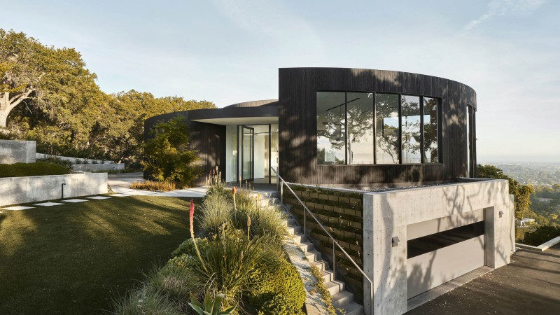 圆宅，美国，Feldman Architecture