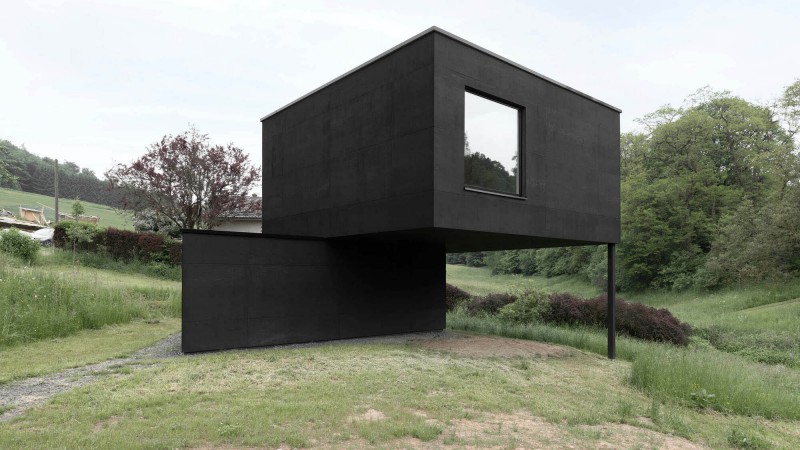 简练的形状和复杂的入口，德国，Jonas von Ostrowski & Studio Nitsche