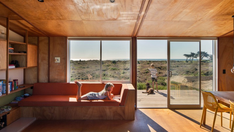 Te Horo Bach度假屋，新西兰，  Parsonson Architects