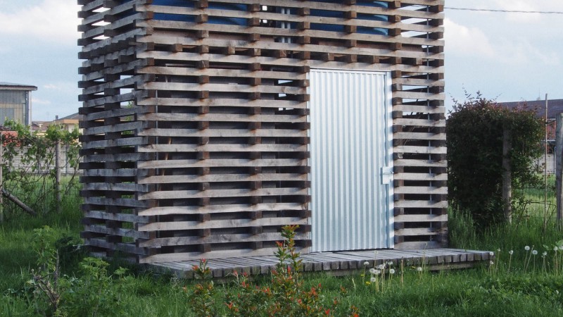 纵横交错的亭子，意大利，  ErranteArchitetture