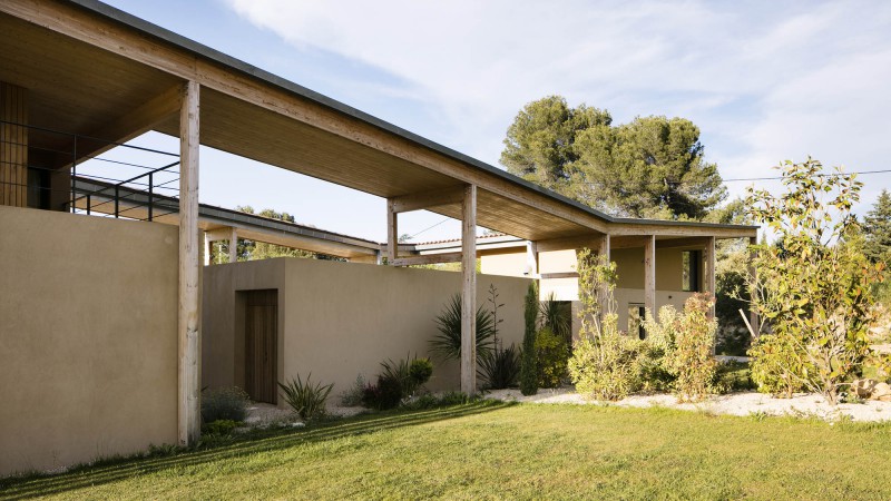 普罗旺斯地区艾克斯的两栋住宅，法国，PAN Architecture