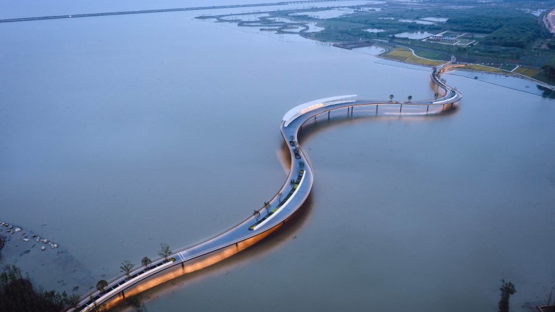 环元荡贯通桥，中国，BAU Brearley Architects+Urbanists