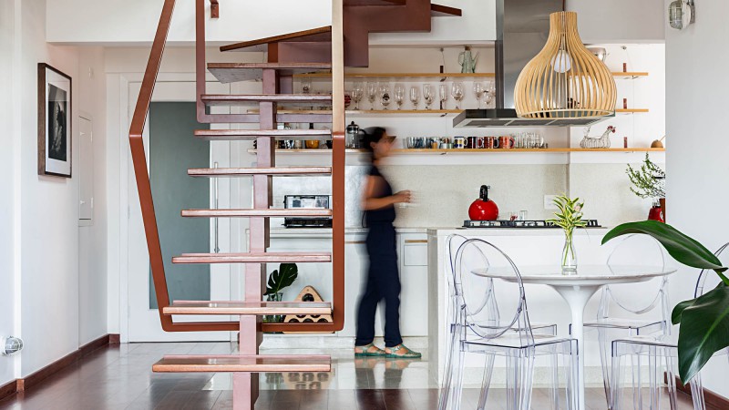 卡波特复式公寓，巴西，Cacho Arquitetura