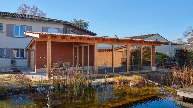 Clos Romanile 酒厂 ，法国， Touton Architectes