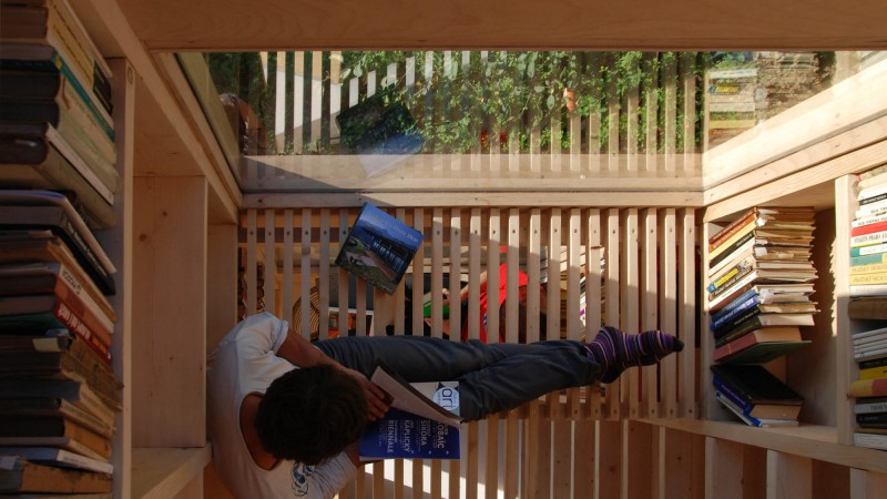 花园图书馆，捷克，Mjölk architekti