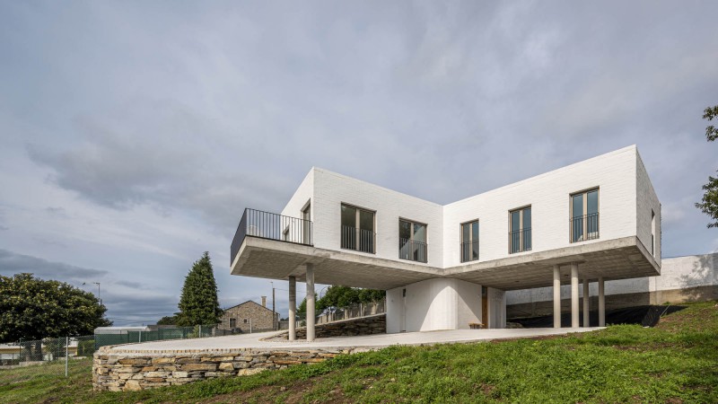 Hórreo之家，西班牙， Javier Sanjurjo & Ameneiros Rey