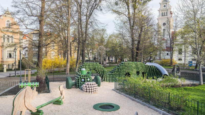 Iza Rutkowska 游乐场 ，波兰，BudCud & Iza Rutkowska