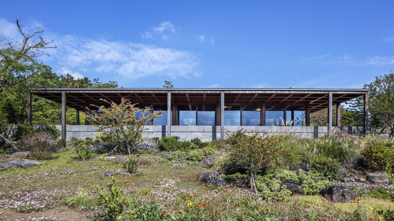 济州岛茶馆，韩国，  Álvaro Siza Vieira & Carlos Castanheira