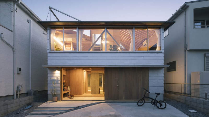 Kita-Koshigaya 之家，日本， tamotsu ito architecture office