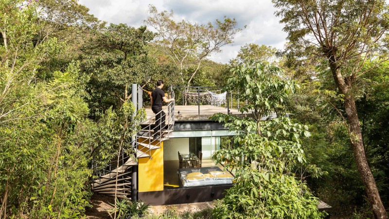 林间阁楼 ，巴西， Rudner Lopes Arquitetura