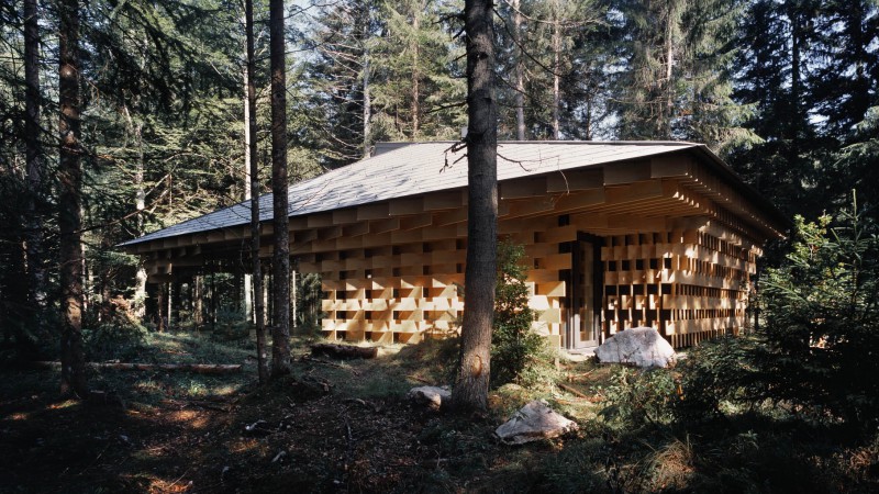 森林中的冥想屋 ，德国， Kengo Kuma & Associates + STUDIO LOIS Architecture