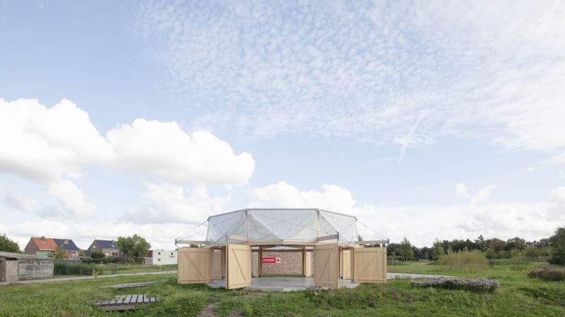 Melsele 避难所，比利时，  ALT architectureuur