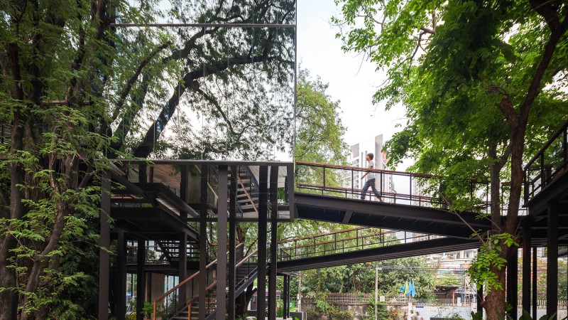 奈帕艺术综合体 ，曼谷，Stu/D/O Architects