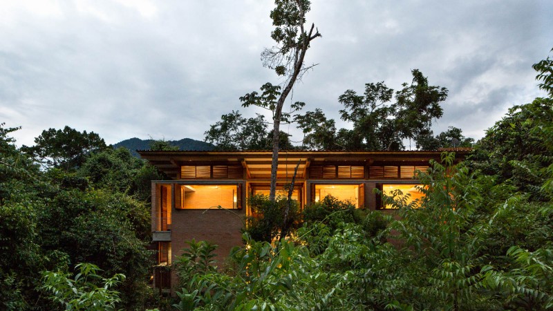 Prumirim 海滨别墅 ，巴西， Bruno Rossi Arquitetos