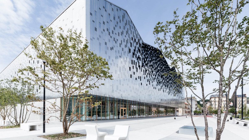 Pôle Simone Veil 多功能运动中心 ，法国，K architectures Sigwalt Herman