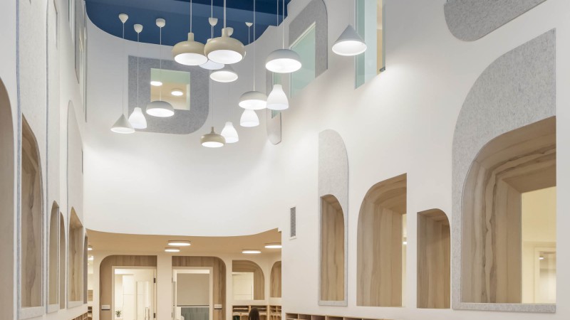 城市儿童教育中心，美国，  Barker Associates Architecture Office