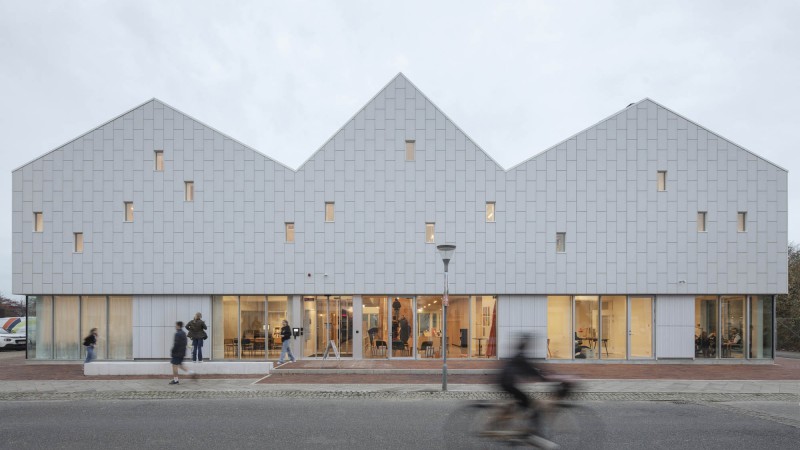 维比图书馆和文化馆 ，丹麦， Christensen & Co. Architects + Primus Arkitekter