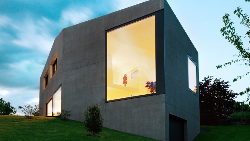 Dind 别墅，瑞士， Link architectes