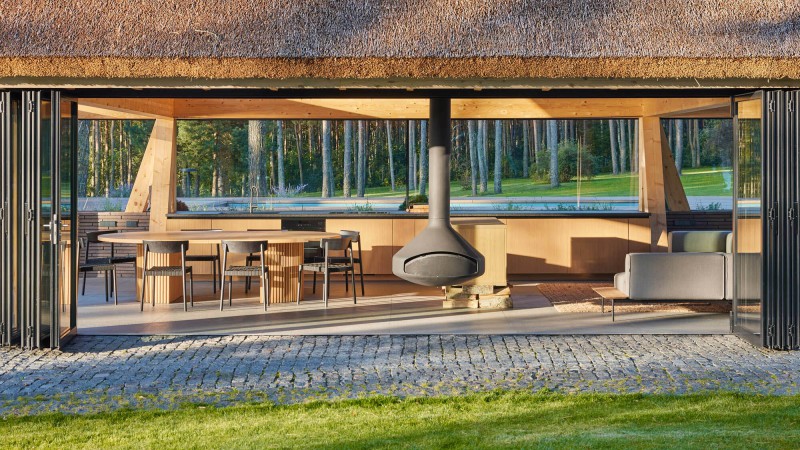 维尔纽斯泳池别墅 ，立陶宛， HEIMA Architects