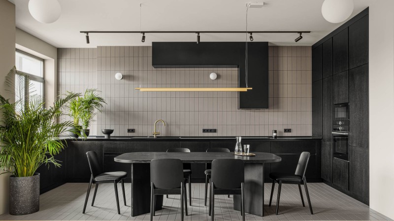 Т4 公寓 ，基辅， Paliychuk Olga Design