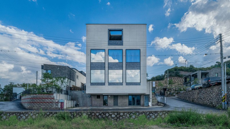 3x4 咖啡馆和住宅，韩国，  SOBO Architects
