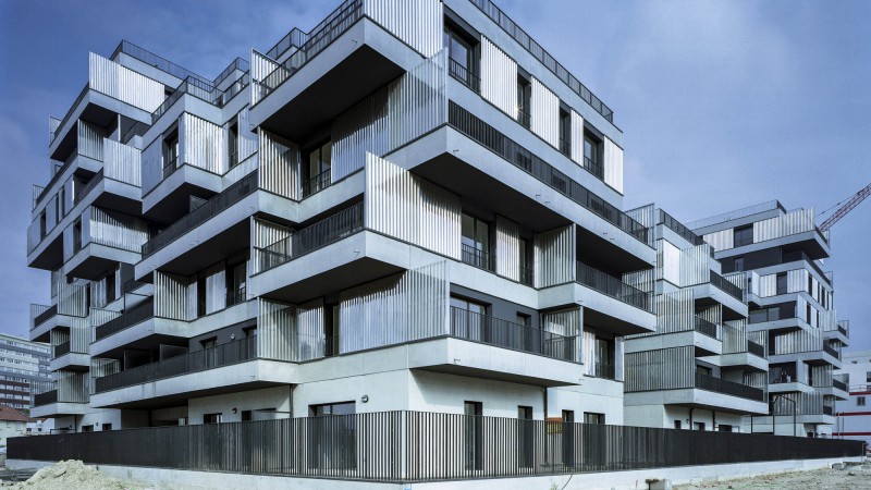 A Ciel Ouvert住宅区 ，法国， Christophe Rousselle Architecte