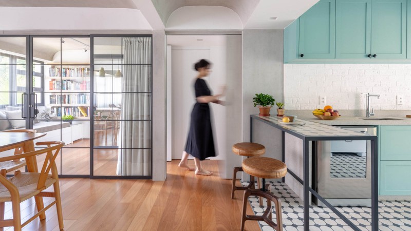 Aláfia 公寓，巴西， Semerene Arquitetura Interior