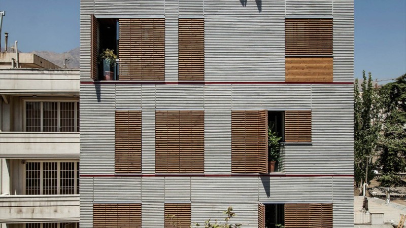 Andarzgoo 住宅楼 ，德黑兰， Ayeneh Office