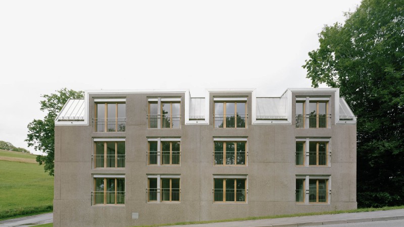 Bel-Air 集体住宅，瑞士，  Deschenaux Architects