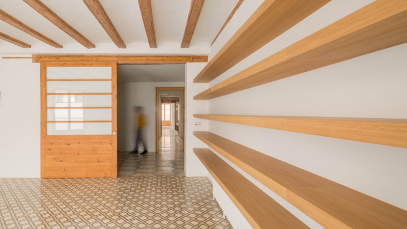 书架公寓，西班牙，nook architects