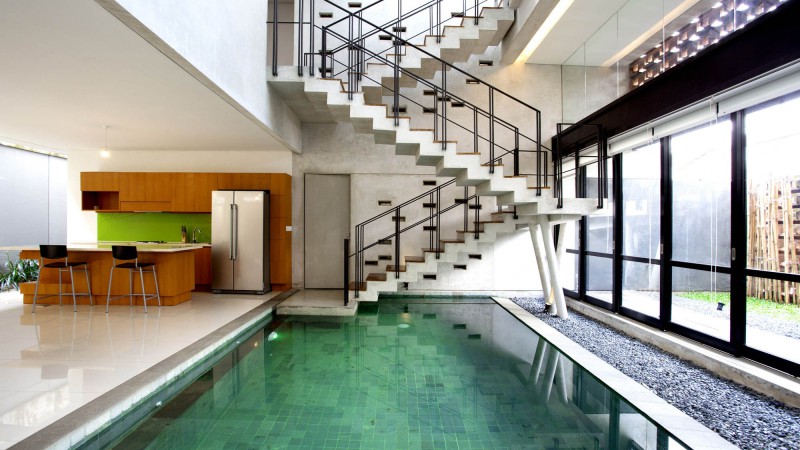 Breathing 之家，印度尼西亚，  Atelier Riri