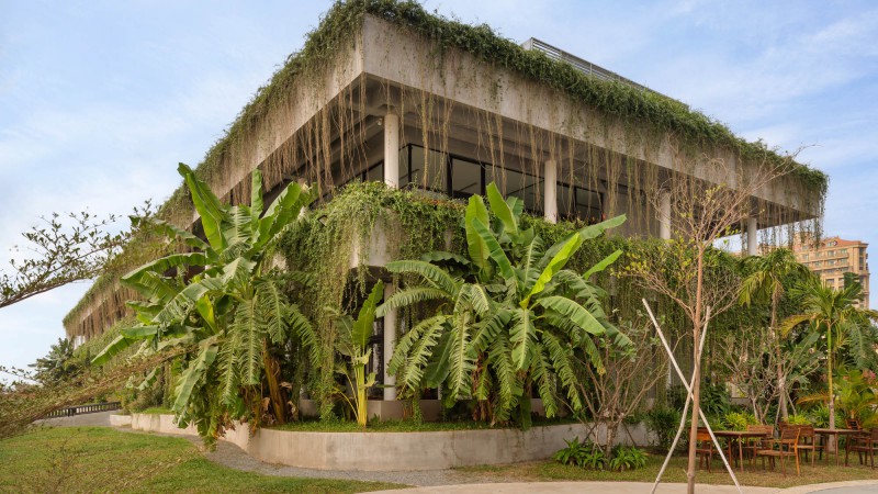 椰子俱乐部和公园，金边，  T3 ARCHITECTS