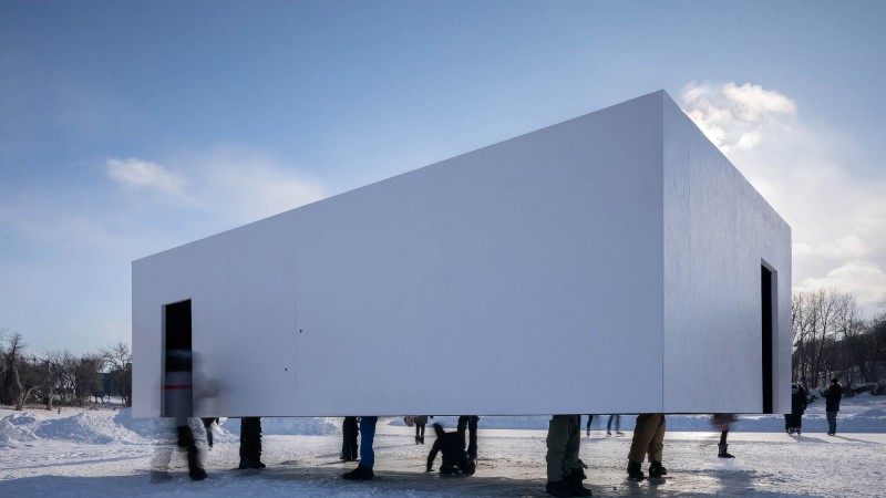 HOVERBOX装置，加拿大， NAICE architecture & design