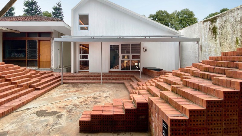 家庭办公舱 AAND Sayana，印度尼西亚， Aaksen Responsible Aarchitecture