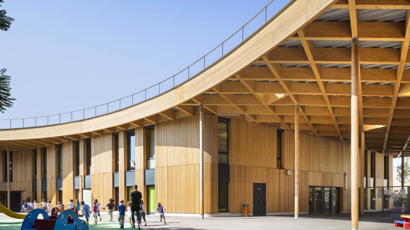 Jules Verne 学校，法国，  archi5