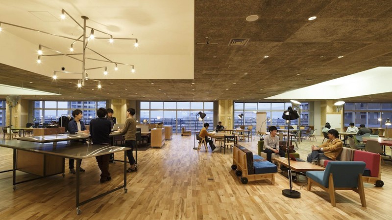 Kashiwa-no-ha 开放式创新实验室，日本， Naruse Inokuma Architects