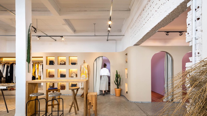 Loja Coletiza ，巴西，Solo Arquitetos