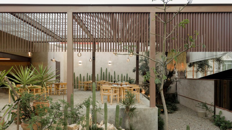 Moza'be 餐厅 ，墨西哥， Espacio 18 Arquitectura