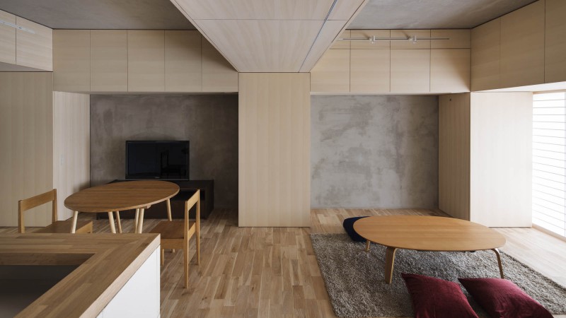 Pillar Form - Beam Form ，大阪， PERSIMMON HILLS Architects