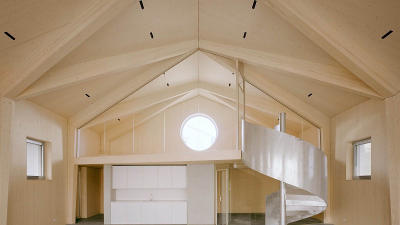 前消防局大楼改建，瑞士，  Dario Wohler Architects