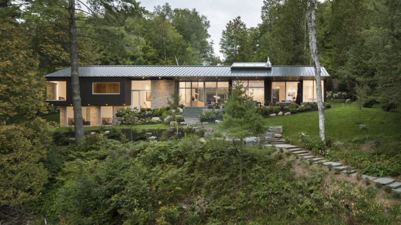 Slender 之家，加拿大，MU Architecture