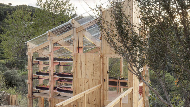 太阳能温室原型 ，巴塞罗那， IAAC