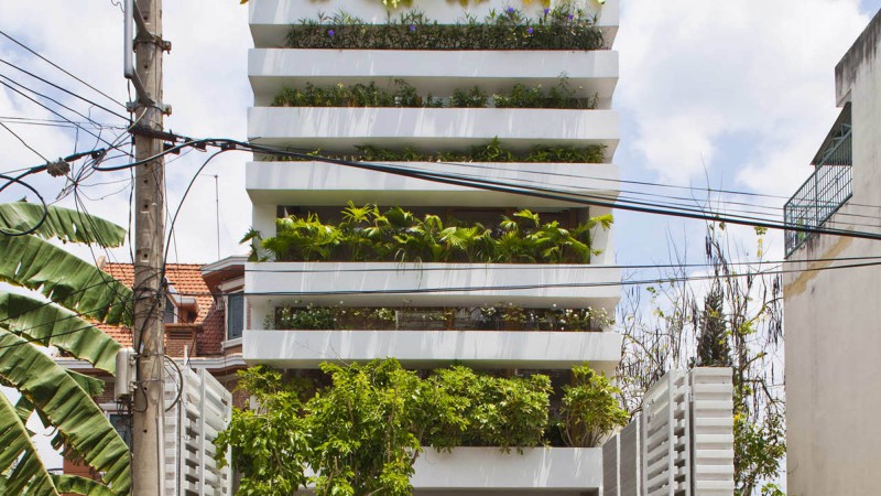 Stacking green ，胡志明市， VTN Architects