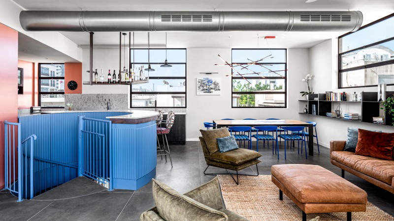 特拉维夫公寓  ，以色列，Michal Shilgi Architecture + Rebecca Citrin Interior Design