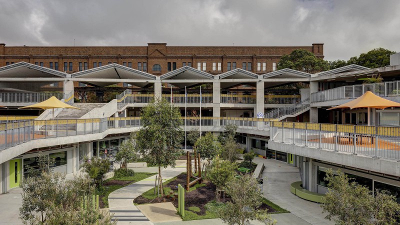 Ultimo 公立学校，澳大利亚，  DesignInc + Lacoste + Stevenson + bmc2 architects