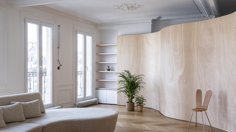 木丝带公寓 ，巴黎， Toledano+Architects