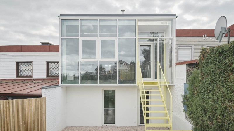 Heuberghaus之家，维也纳， studio urbanek