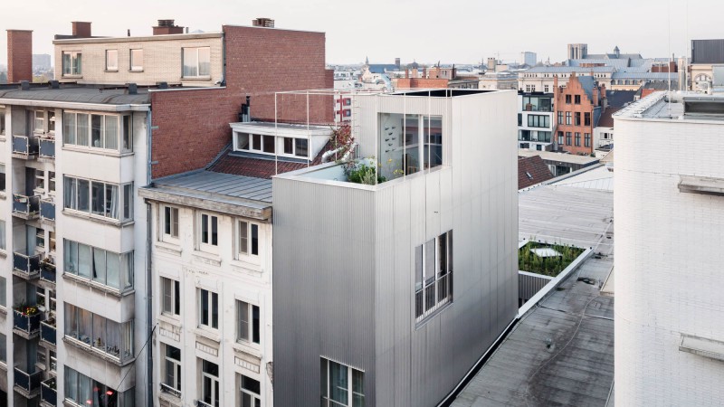 Bagattenstraat 之家，比利时， NU architecturatelier