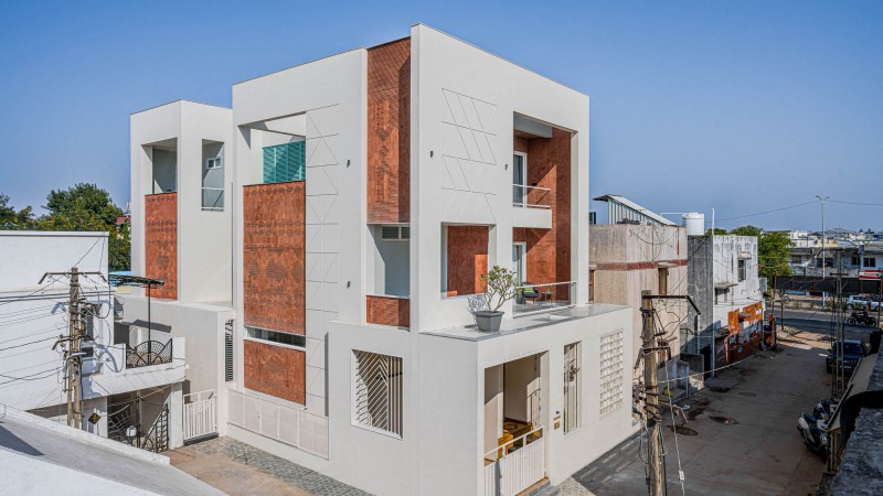 庭院住宅 ，印度， Manoj Patel Design Studio