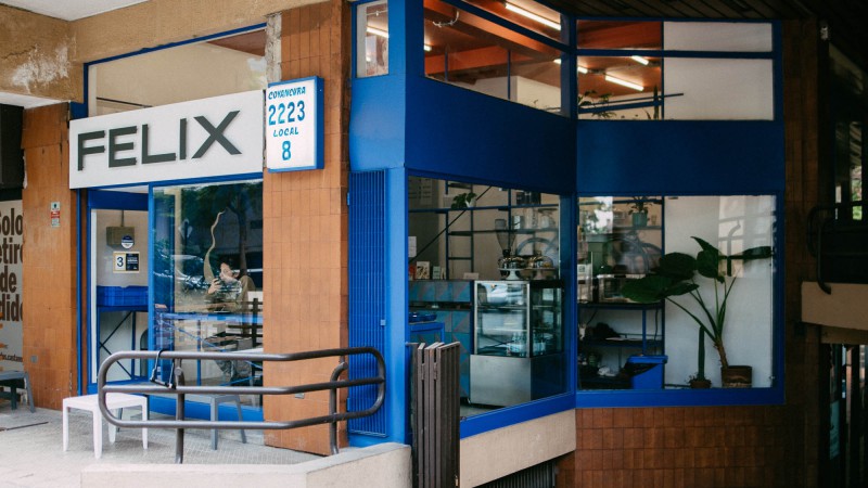Felix 咖啡店，智利，Oficina Bravo